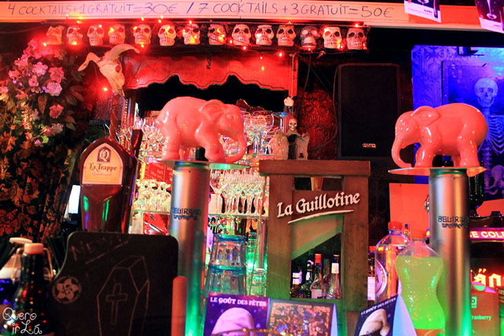 Bar diferente em Bruxelas