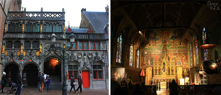 Igreja em Bruges, Bélgica