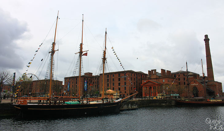 Albert Docks em Liverpool