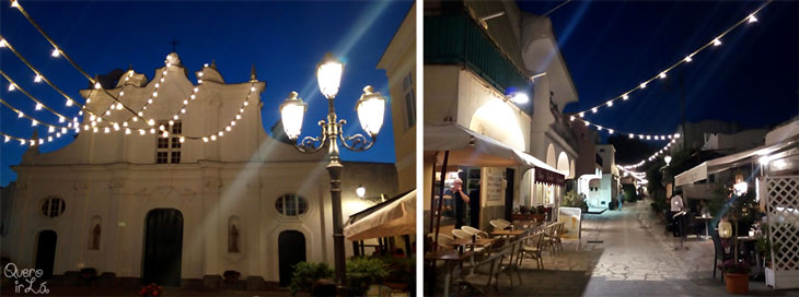 Noite em Anacapri, Itália