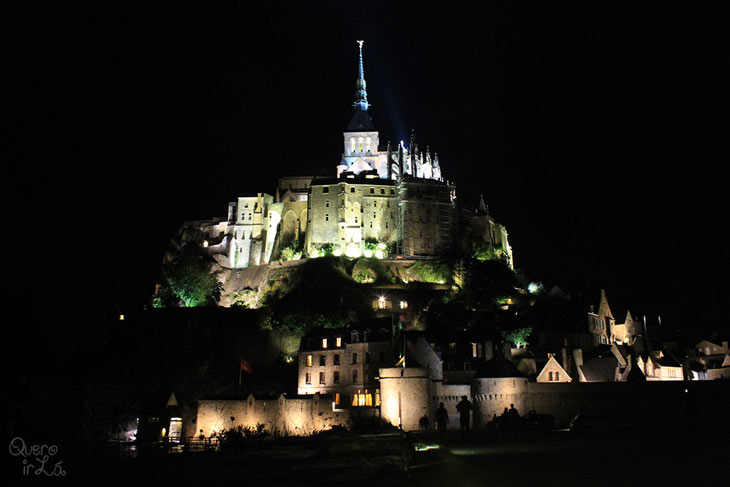 Abadia do Mont Saint-Michel na França