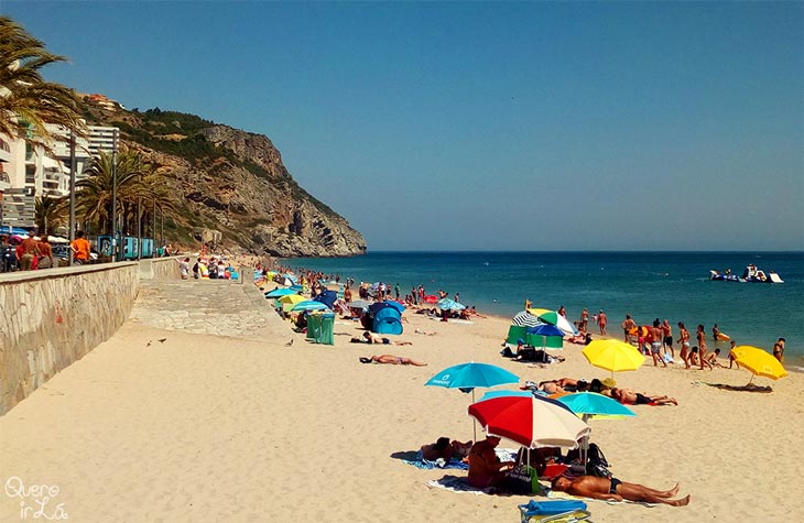 Praias do Ouro e da Califórnia em Sesimbra, Setúbal - Portugal