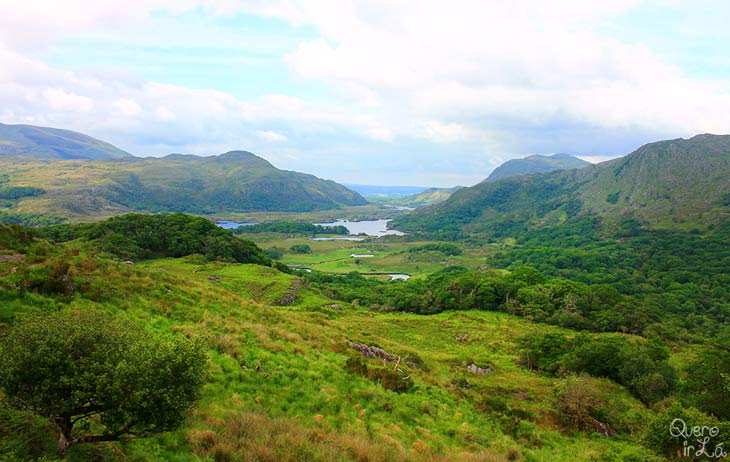 Ladie's View, mirante no Killarney National Park, Irlanda