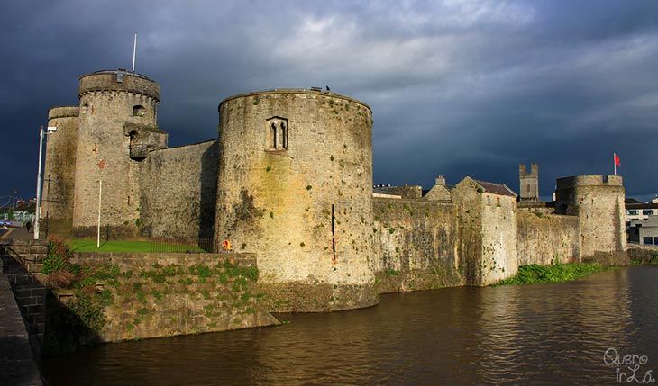 Castelo em Limerick, Irlanda