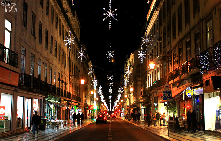Natal em Lisboa - Rua Áurea