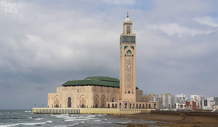 Mesquita Hassan II em Casablaca, Marrocos.