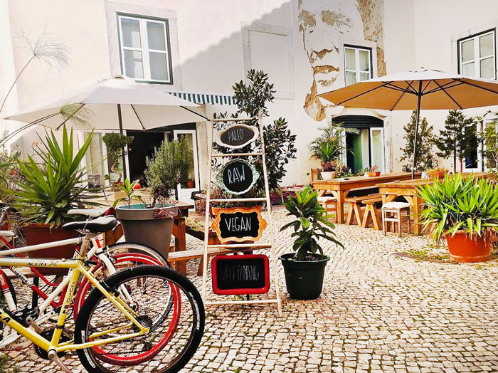 Restaurantes vegetarianos em Lisboa - Água no Bico