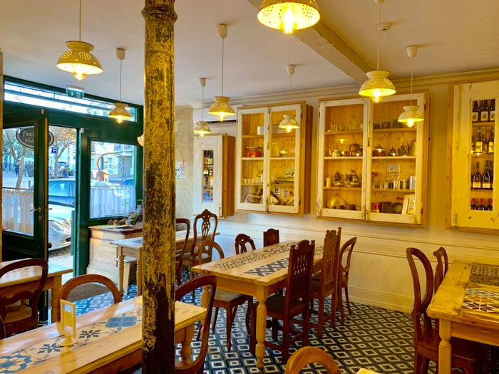 Restaurantes vegetarianos em Lisboa - Graça 77