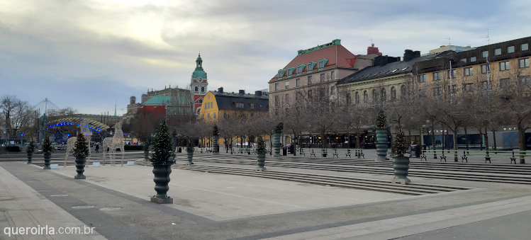 Kungsträdgården, praça central de Estocolmo