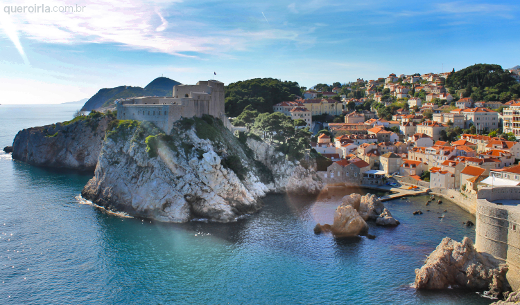Old Town de Dubrovnik na Croácia