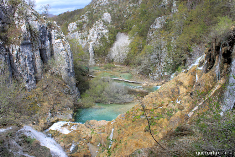 Parque Nacional dos Lagos de Plitvice na Croácia