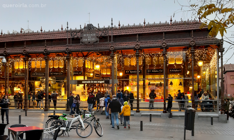 Onde comer tapas em Madri? Mercado de San Miguel