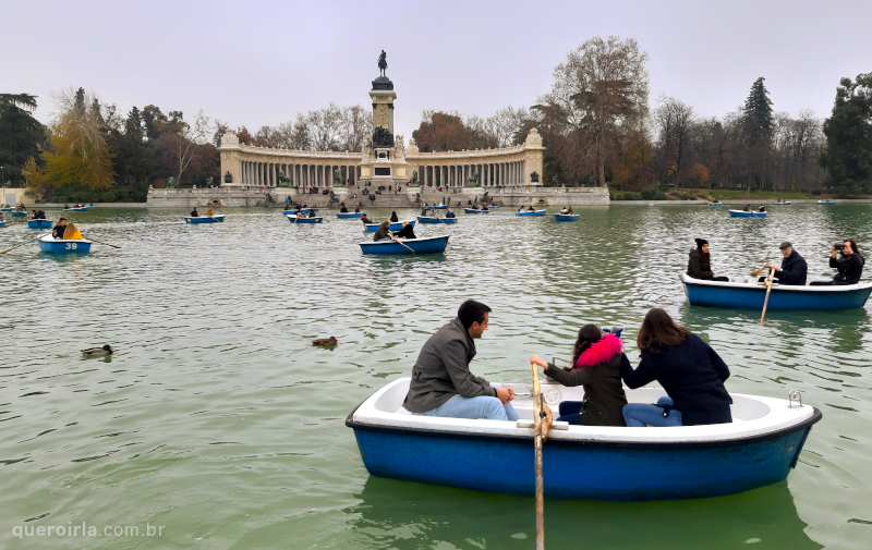 Parque del Retiro em Madri